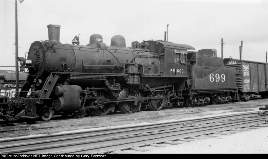 SLSF 4-6-0 #699 - St Louis-San Francisco